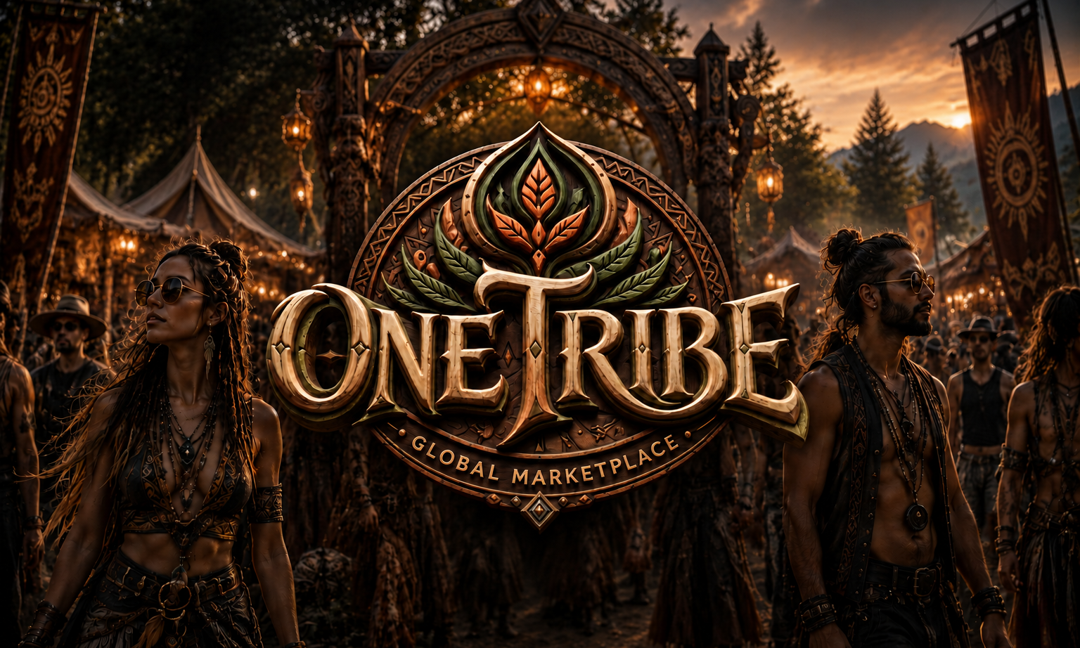 One Tribe Global Marketplace — welcome to the festival marketplace
